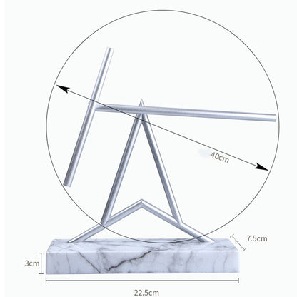 Magnetisches Pendel mit Endlosschleife für den Schreibtisch