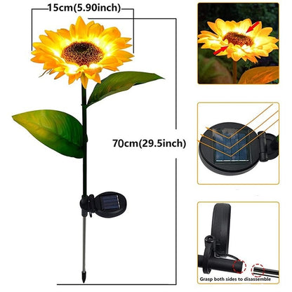 Solar LED Sonnenblumen