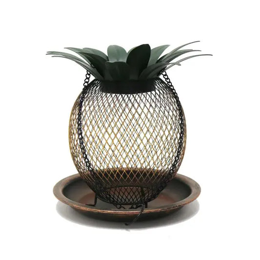 Solar Ananas Vogelfutterautomat