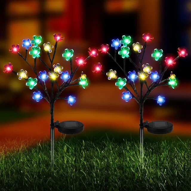 Solar-Kirschblüten-LED-Lichter