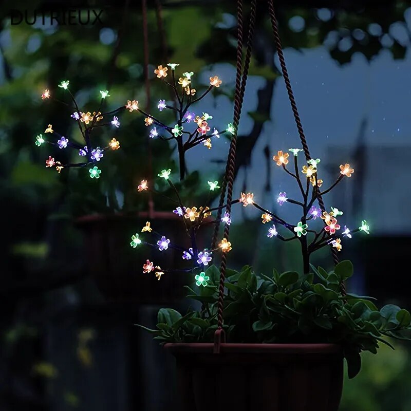 Solar-Kirschblüten-LED-Lichter