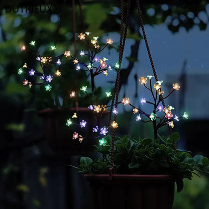 Solar-Kirschblüten-LED-Lichter