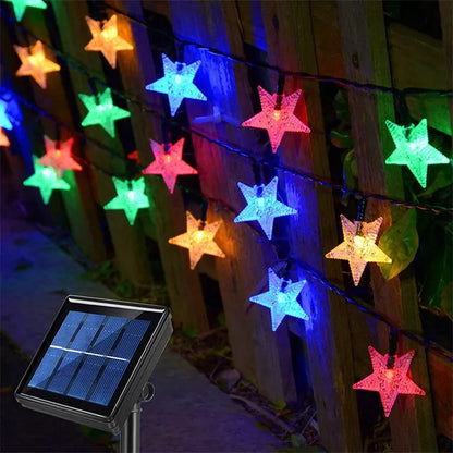 Solar Sternenlichter mit Funkeln