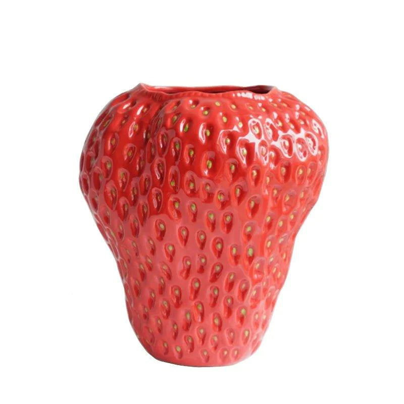 Garduru Strawberry Ceramic Vase