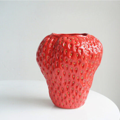 Garduru Strawberry Ceramic Vase