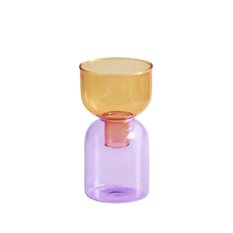 Garduru Glass Bodletop Zweiteilige Vase