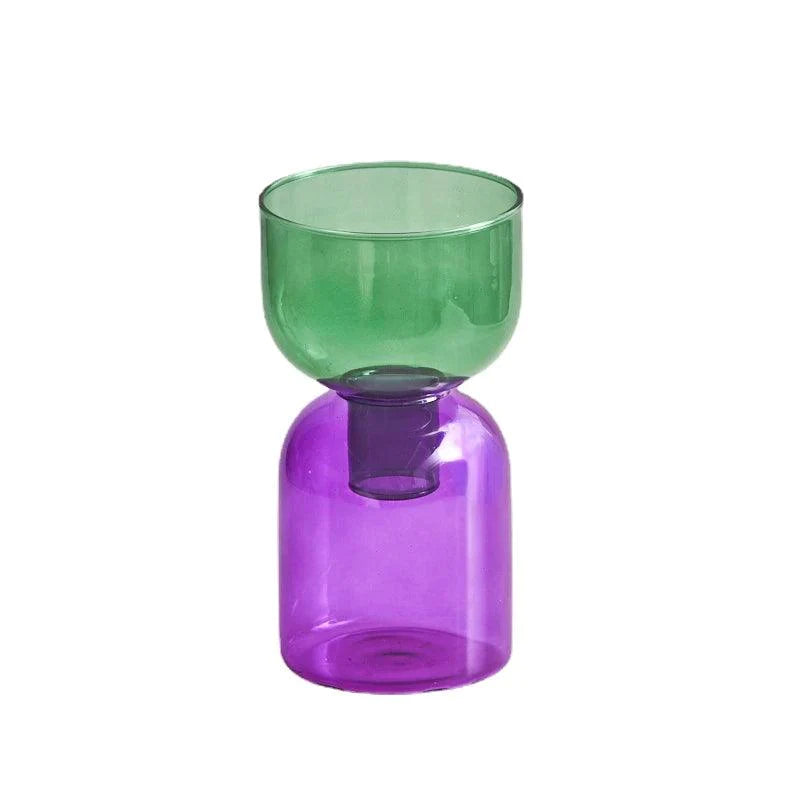 Garduru Glass Bodletop Zweiteilige Vase