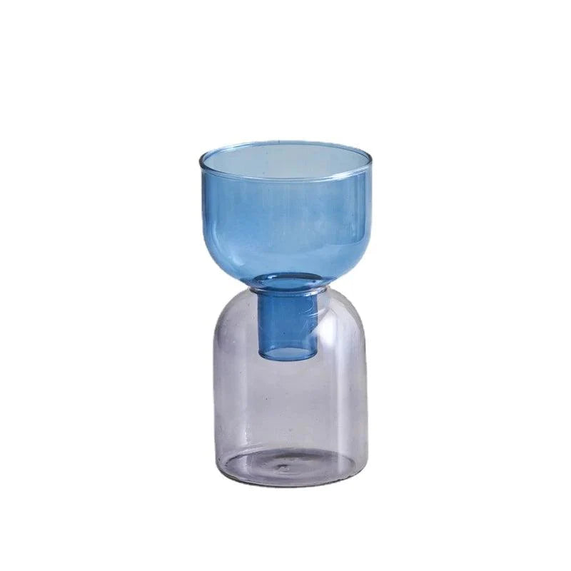 Garduru Glass Bodletop Zweiteilige Vase