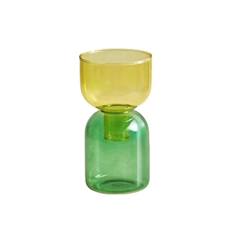 Garduru Glass Bodletop Zweiteilige Vase