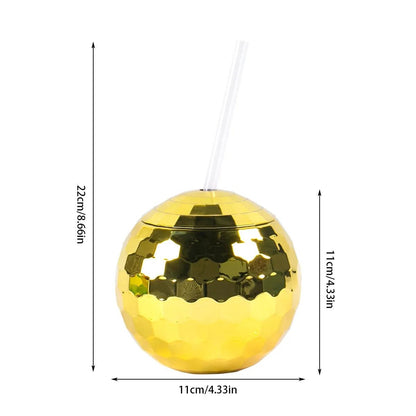Disco-Ball-Strohhalm