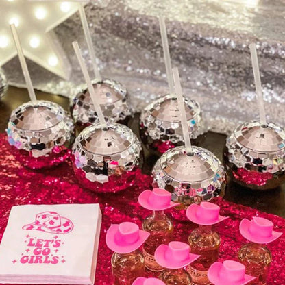 Disco-Ball-Strohhalm