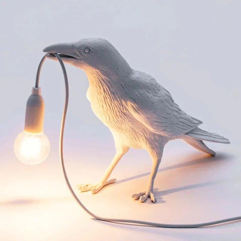 Garduru Krähe Vogel Lampe