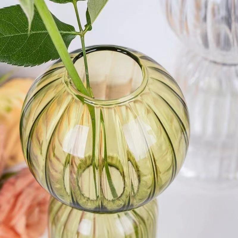 Garduru Gefärbte Glasrahmen Blumenvase