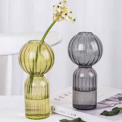 Garduru Gefärbte Glasrahmen Blumenvase